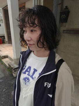 エヴリンアンドペイジ(Evelyn&paige) ボブパーマ/くるくるパーマ【神戸元町/水原】