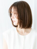 ドクターズ サロン ラブ(Dr's Salon LAB)&nbsp;ツヤ髪グレーベージュひし形レイヤーカットc古河20代30代40代