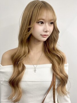 ベルグローアルファ(BELLE GROW ALPHA) レイヤーカット/ミルクティーグレージュ/ダブルカラー/エクステ