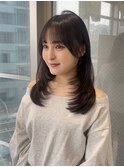 顔まわりレイヤーカット