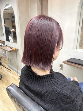 テト(teto) ◎艶と色持ちで差がつく大人ヘイリーボブ♪