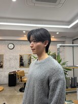 シーソー(SEE-SAW) down perm × シースルーセンターパート