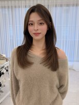 アマトウキョウスマートサロン(AMA TOKYO×Smart Salon)&nbsp;くびれミディアムレイヤー/顔まわりカット/美髪レイヤーカット