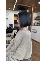 キヌ(kinu) 切りっぱなしボブ