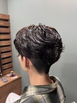 スタンドバーバー 柏(STAND BARBER)&nbsp;刈り上げセンターパート/波巻きツイストスパイラル/柏/柏駅
