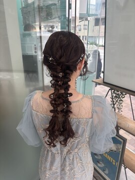 サイ 清澄白河(sigh) 編み込みアレンジ