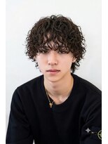 ラスト(LUAST) 波巻きスパイラルフェザーパーマフェザーショートセンターパート
