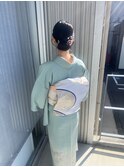 訪問着着付け/和装セット