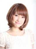 ハッピーオーラ漂うふっくらボブ♪