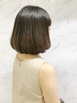 パティオン(PATIONN)&nbsp;毛先ワンカール×シンプルワンレンボブ【表参道  原宿】