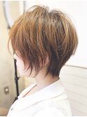 【THiRD浅野】小顔ワンサイドショート 