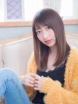 オーブ ヘアー アムール 学芸大学店(AUBE HAIR amour)&nbsp;透明感あるカラーで大人ストレート☆