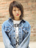 リム(RiM)&nbsp;【RiM rooming salon】短めバング外ハネボブ