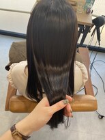 テラスヘア 新潟駅南(TERRACE hair)&nbsp;髪質改善縮毛矯正とカラーの同日施術！