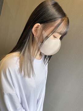 リジョイスヘア エン(REJOICE hair EN) 【REJOICE hair EN】デザイン　ホワイトアッシュ　担当AKIRA