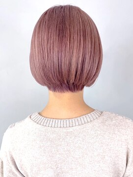 アイティー バイ アルバム 中野店(IT by ALBUM) ピンクベージュ_カーキグレージュマッシュショート_ba318631