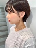 丸みショートボブ
