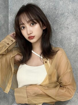 ミンクス 原宿店(MINX) スタイリング簡単外ハネミディアム