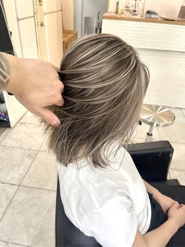 ブレンド 渋谷(BLend) 【BLend渋谷】髪質改善　艶髪　ハイライトカラー