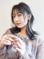 クィーンズガーデンバイケーツーギンザ(QUEEN’S GARDEN by K two GINZA) 外ハネくびれヘアシルクレイヤーカット*インナーカラー*髪質改善