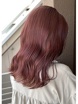 ナイロン 新潟店(NYLON.) ☆ブリーチなしWカラーでピンクベージュ☆