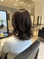 オルメント 天満 南森町(ORL'MENT)&nbsp;20代30代40代 髪質改善 ミディアムレイヤー ココアブラウン