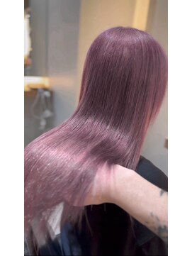 サロンドミルク 新百合ヶ丘店(salon de MiLK) ミルクティーベージュグレージュダブルカラーケアブリーチ