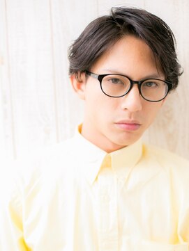 グルーミングサロン バーバー キャッスル 北浦和西口(Grooming salon Barber Castle) 重軽バランス!七三分けツーブロックミディスタイルW北浦和