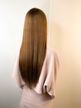 ライフ 住道店(Lyfe) 髪質改善サラ艶ロングレイヤーカット_シアカラーベージュ_31