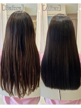 アッシュ 西荻窪店(Ash) 髪質改善＆イルミナカラー BEFORE&AFTER