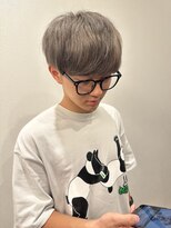 ヘアーラウンジルシェル(HAIR LOUNGE Le ciel) 【ブリーチ1回でできる！】シルバーカラー