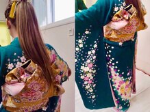 セレブヘアスペース(cel e b)の雰囲気（着付け歓迎♪ネット予約が空いていなくてもご相談ください！）