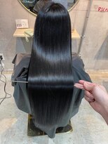 クー  戸越銀座(QOO)&nbsp;美髪のススメ髪質改善切りっぱなしボブピンクブラウン