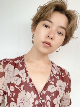 ラフヘアデザイン(Raf hair design) 大人かわいい20代30代40代ベージュハンサムベリーショート