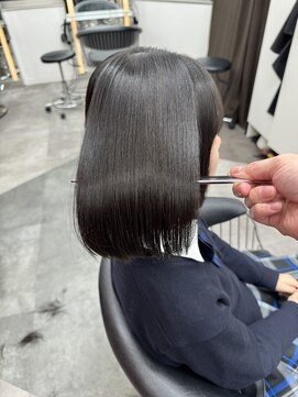 ロンドヴァリー 渋谷店(Lond vallee) ボブー髪質改善ストレートー