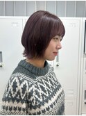 【akari担当】ピンクブラウン×くびれボブ20代/30代/40代/50代