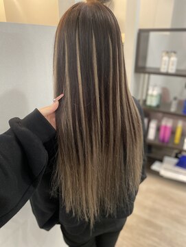 グランディールヘアデザイン(grandir hairdesign) パールベージュグラデーション！-Yurika-