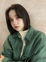 ソワ オモテサンドウ(SOIE OMOTESANDO)&nbsp;【SOIE】 透明感カラーボブ