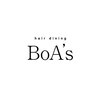 ヘアダイニング ボア(hair dining BoA's)のお店ロゴ