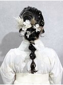 卒業式 着付け 袴 ヘアセット ヘアアレンジ  mt___213r