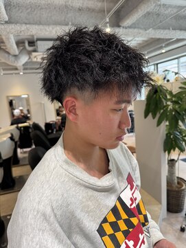 マルフェ 天王寺(marfe) メンズパーマ ツイストパーマ スパイラルパーマ