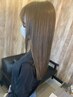 《人気No.1》カット＋透明感カラー＋5stepTR＋ウルトラファインバブル￥13890
