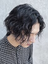 テン 心斎橋(tenn.)&nbsp;心斎橋ツイストパーマメンズマッシュスパイラルパーマウルフ●