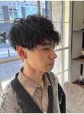 メンズツイストスパイラルパーマ