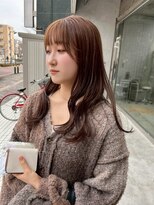 イン(in.)&nbsp;ロングヘア/艶髪/ブラウンカラー