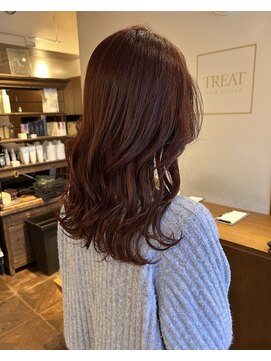 トリート 南行徳本店(TREAT) ~Spring colour ~チェリーレッド♪