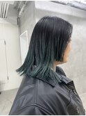 ステップバングのグラデカラー