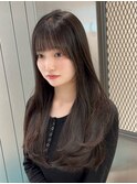 イメチェンヘアスタイル/レイヤーカット/縮毛矯正/美髪矯正