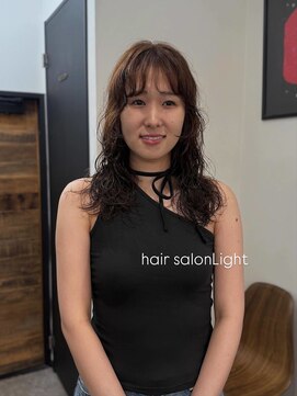 ヘアーサロンライト(hair salon Light) レイヤーカット×スパイラルパーマ