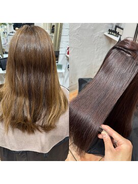 髪質改善×髪質改善カラー